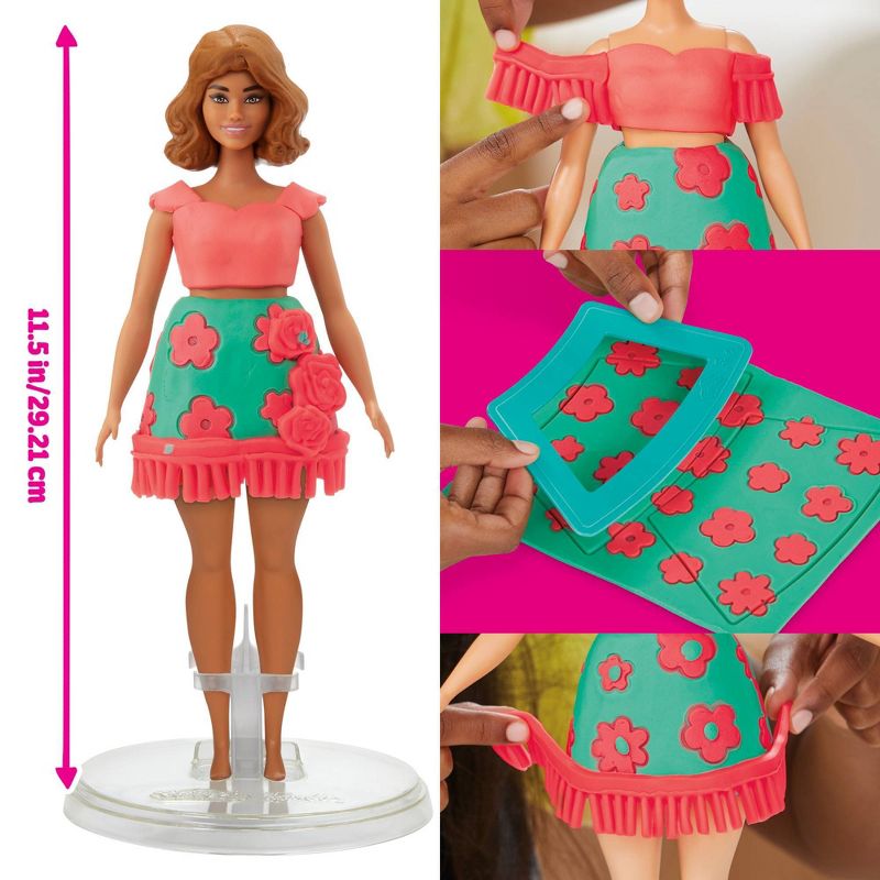 Playdoh - Barbie Florals And Fringe