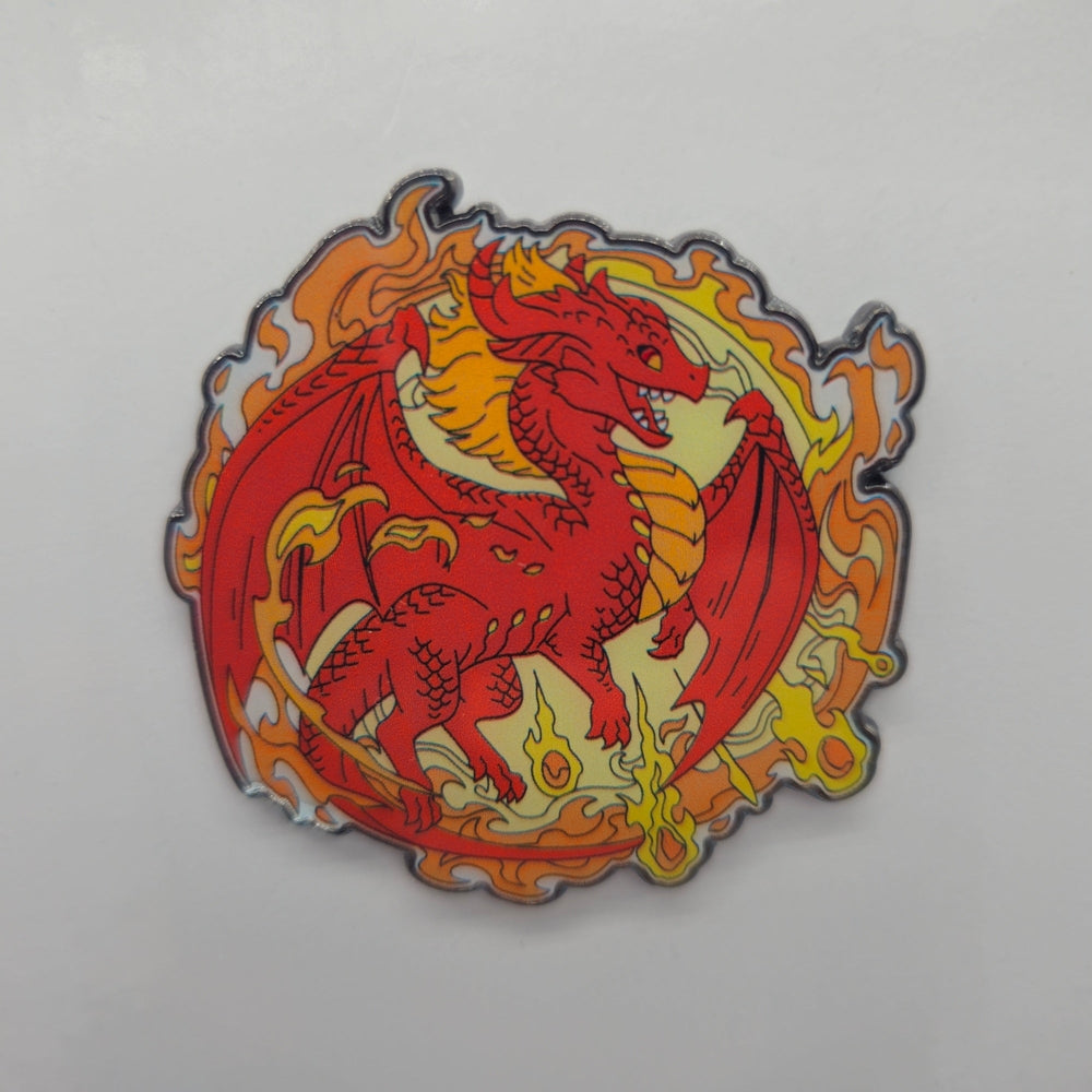 GamerMats: Spark - Fire Dragon Pin