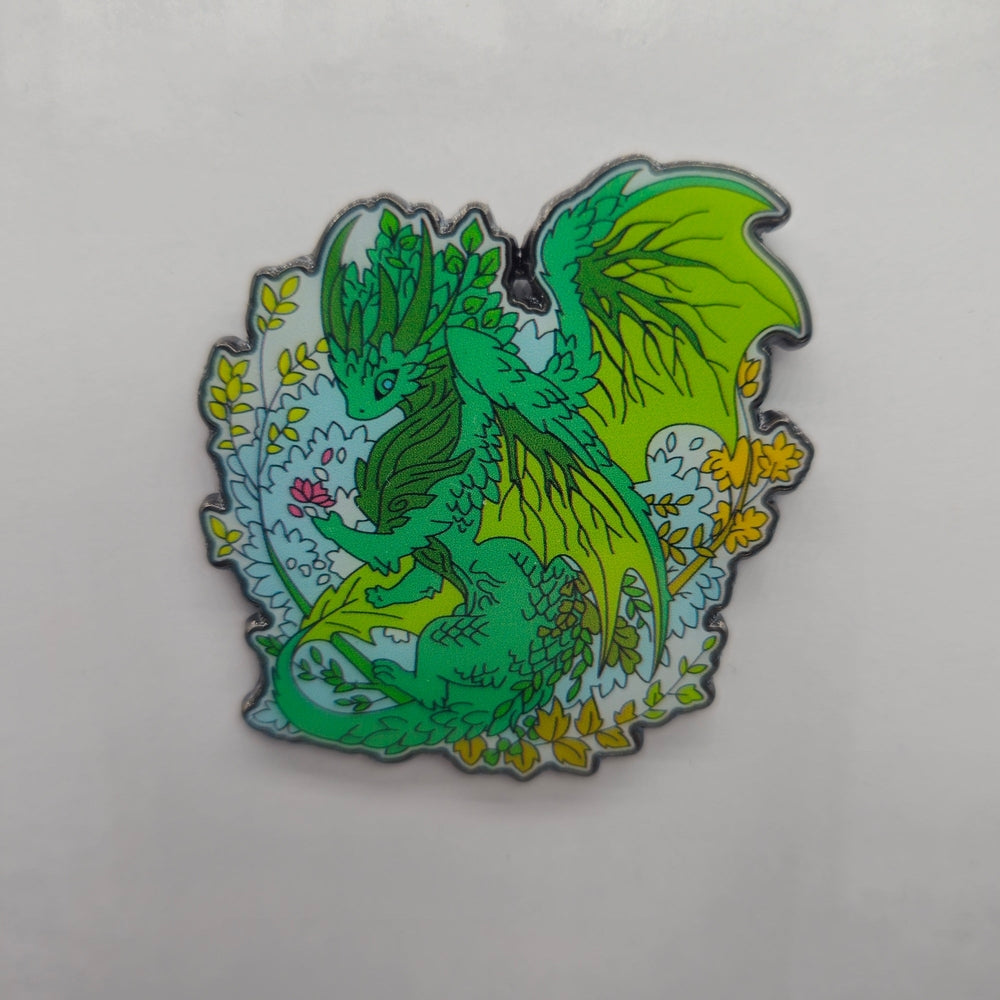 GamerMats: Timber - Forest Dragon Pin
