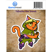 GamerMats: Tabatha the Sneak - Sticker