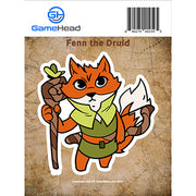 GamerMats: Fenn the Druid - Sticker