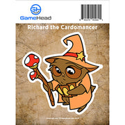 GamerMats: Richard the Cardomancer - Sticker