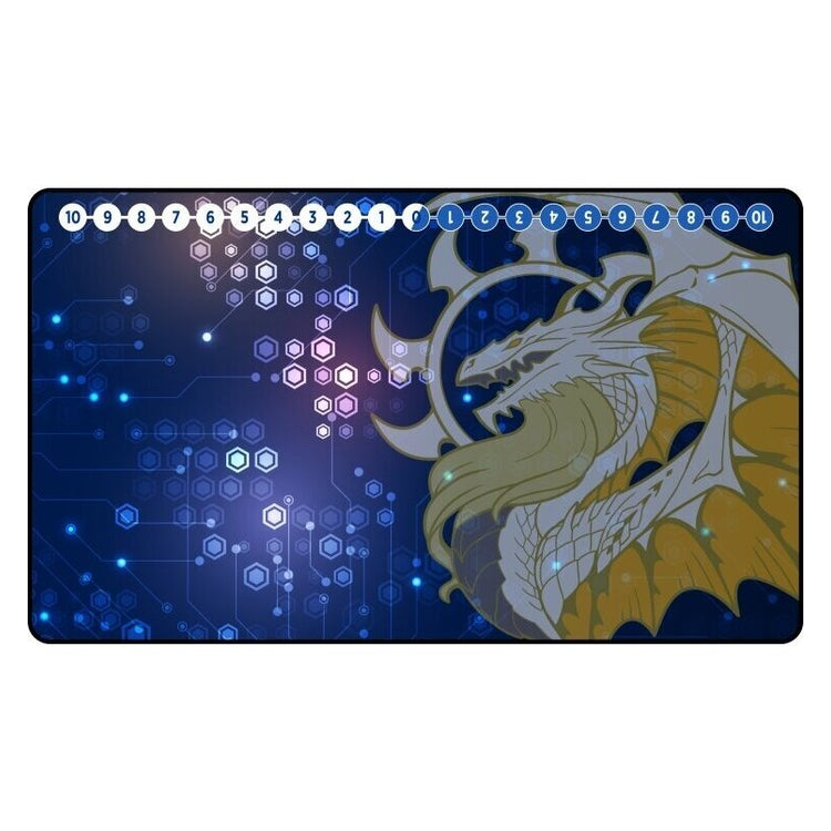 GamerMats: Digimon Compatible White Dragon - Playmat