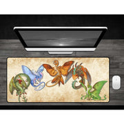 GamerMats: Butterfly Dragons - Deskmat