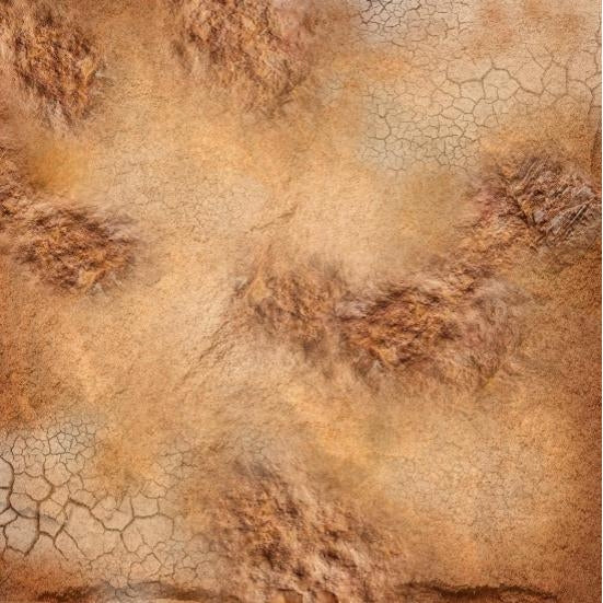 GamerMats: Sandy Terrain - Wargame Mat - 36" x 36