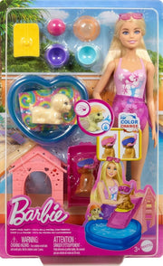 Barbie - Family - Puppy Pool Party - Aloha Blonde