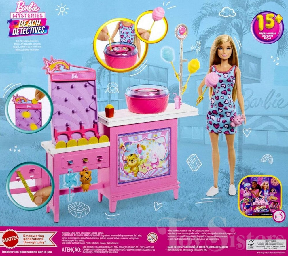 Barbie - Family - Cotton Candy & Game Playset
