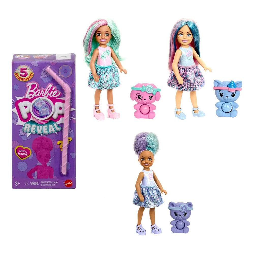 Barbie - Reveal - Pop Reveal Chelsea Sweet Treats Series Assortment. Cdu (4)