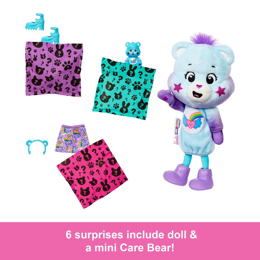 Barbie - Reveal - Licensed Cutie Reveal X Care Bears Series 2 Chelsea Assortment (3)