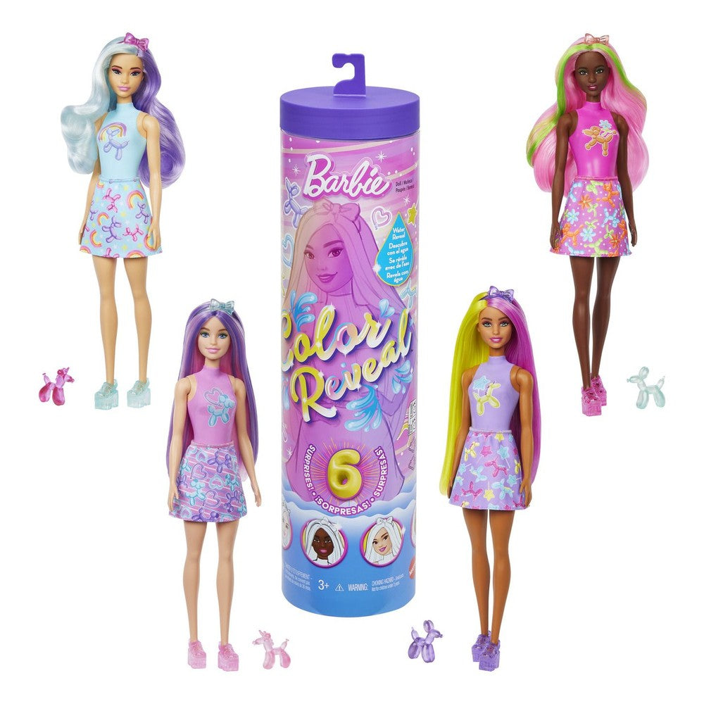 Barbie - Reveal - Color Reveal Barbie Balloon Animals Series Cdu