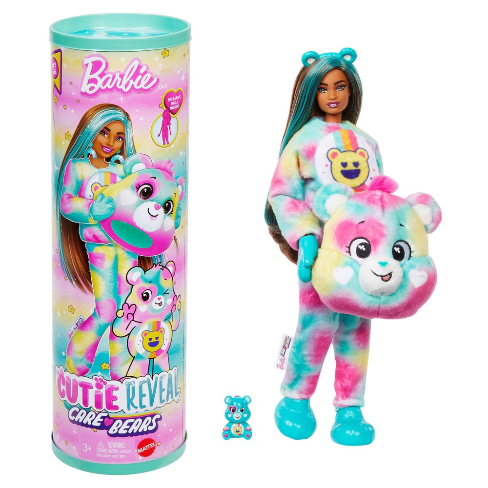 Barbie - Reveal - Licensed Cutie Reveal X Care Bears Series 2 Assortment. (2)