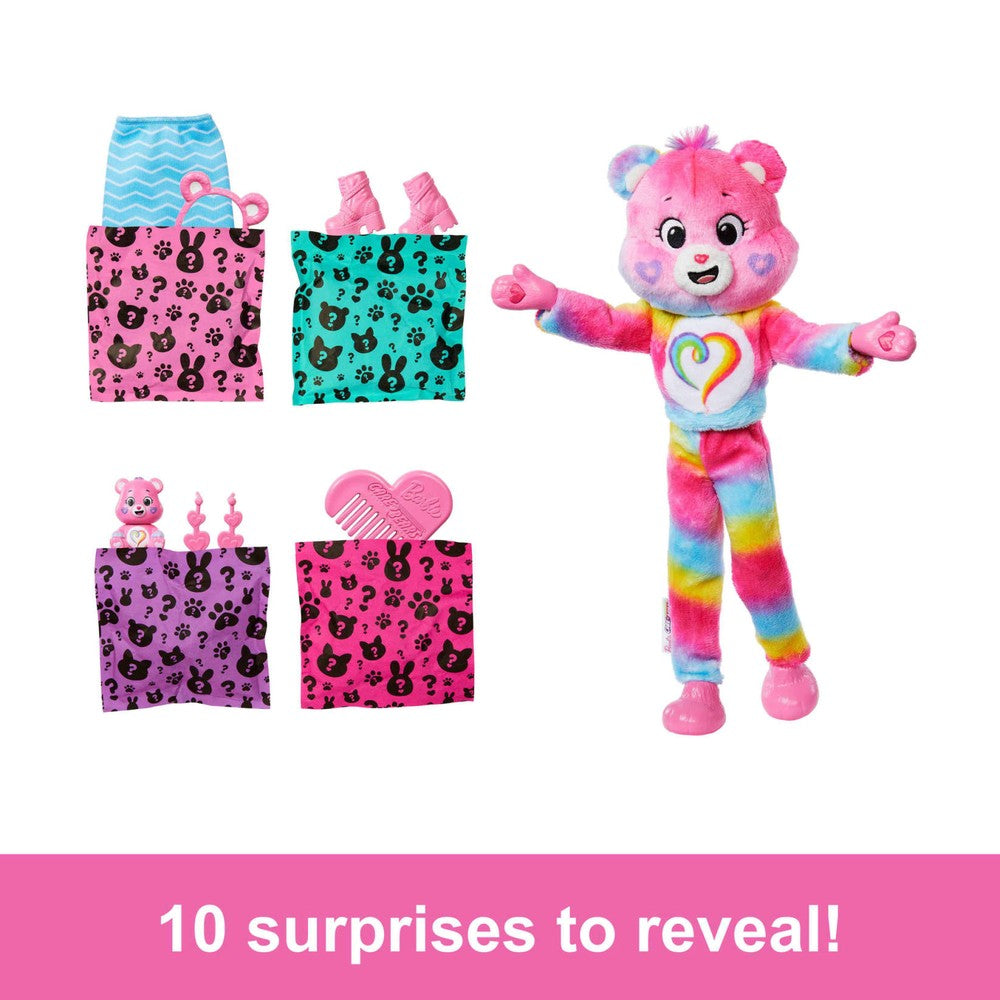 Barbie - Reveal - Licensed Cutie Reveal X Care Bears Series 2 Assortment. (2)