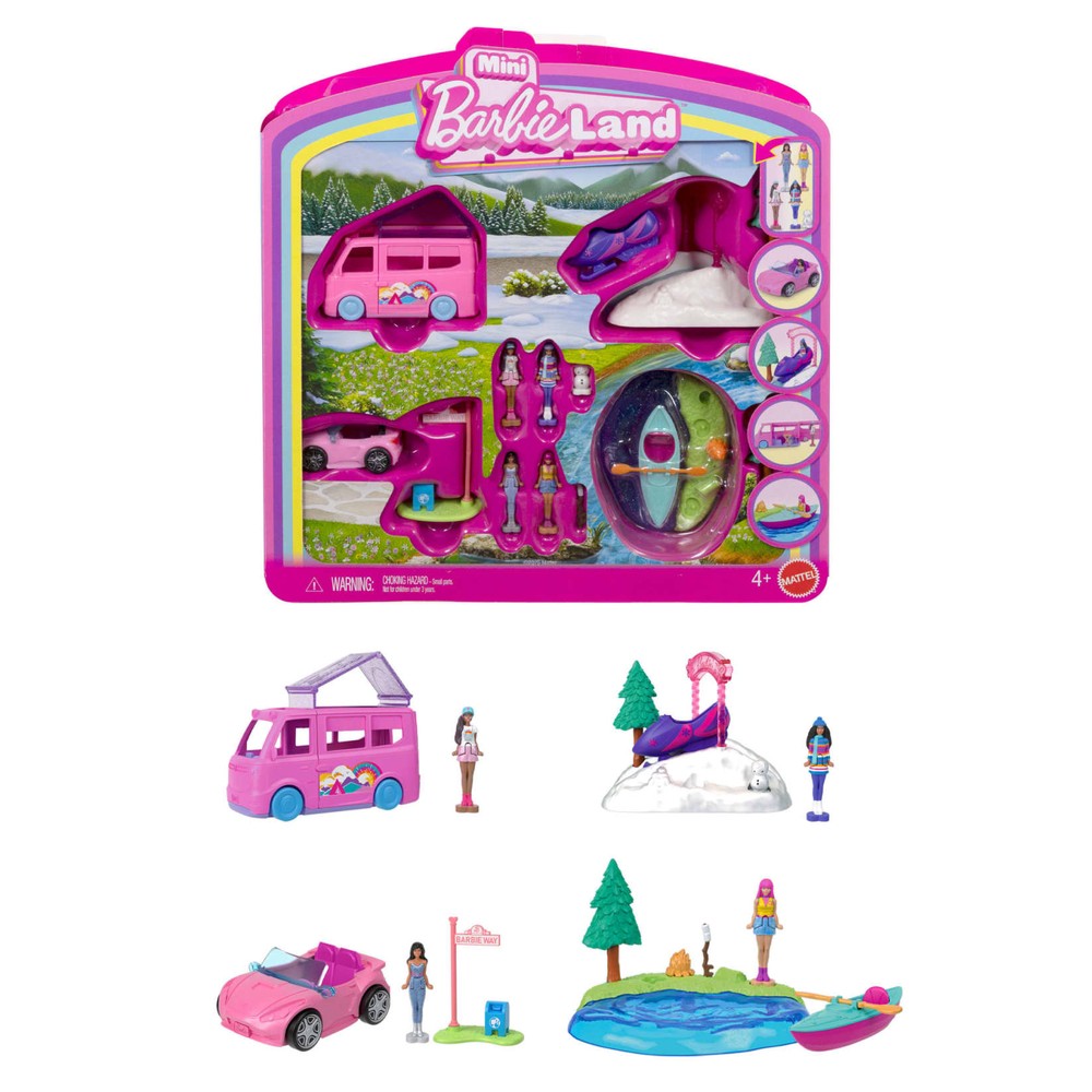 Barbie - Mini Barbieland - Mini Barbieland Vehicles Bundle Fall