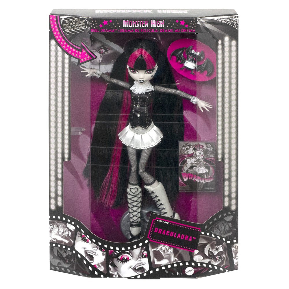 Monster High - B&W Draculaura F22 (Reel Drama)