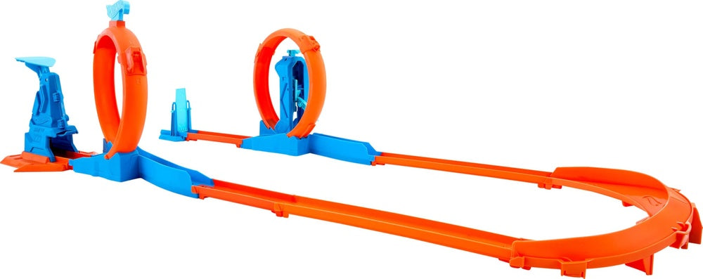 Hot Wheels - Tracks And Playsets - New Hw Track Creator Triple Loop Kit