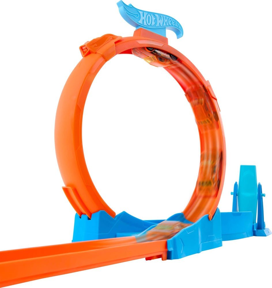 Hot Wheels - Tracks And Playsets - New Hw Track Creator Triple Loop Kit