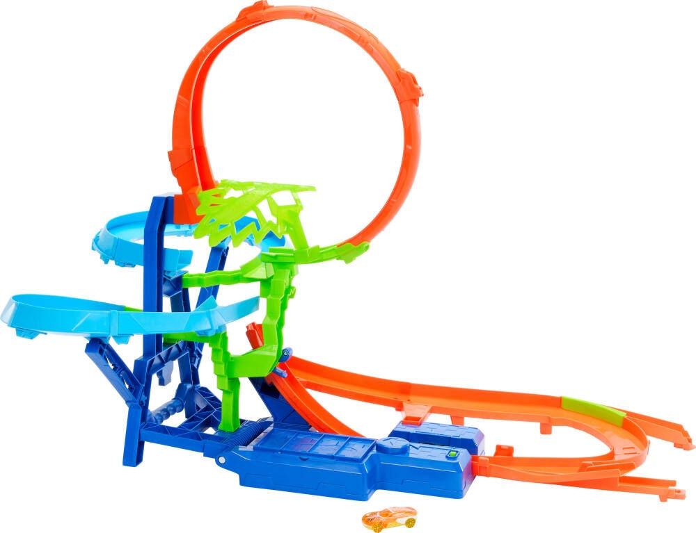 Hot Wheels - Tracks And Playsets - Hw Mid-Air Multi-Crash (New Tvd)