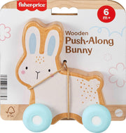 Infant Toys - Wooden Push Along Bunny
