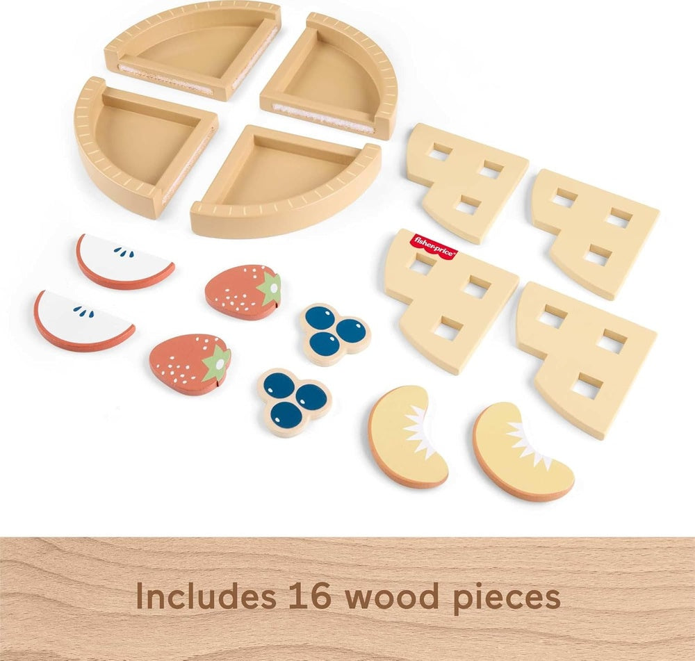 Infant Toys - Wooden Fruit Pie