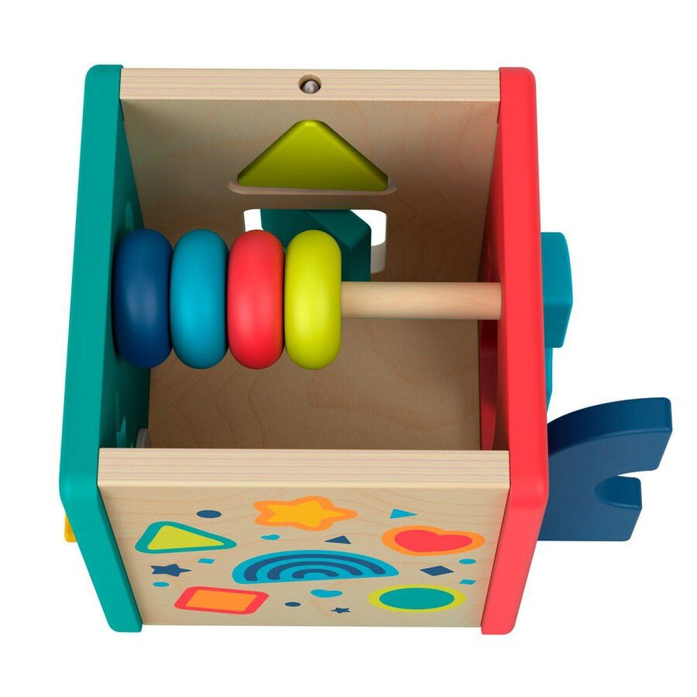 Infant Toys - Wooden Activity Cube
