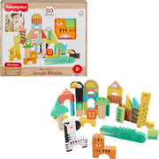 Infant Toys - Wooden Jungle Blocks