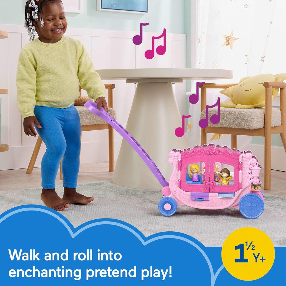Little People - Dp Pull Along Carriage F25