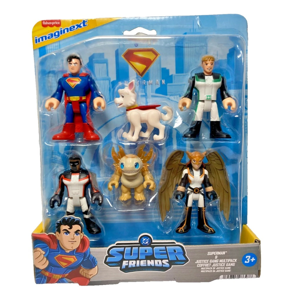 Imaginext - Dcsf Superman Multipack F25