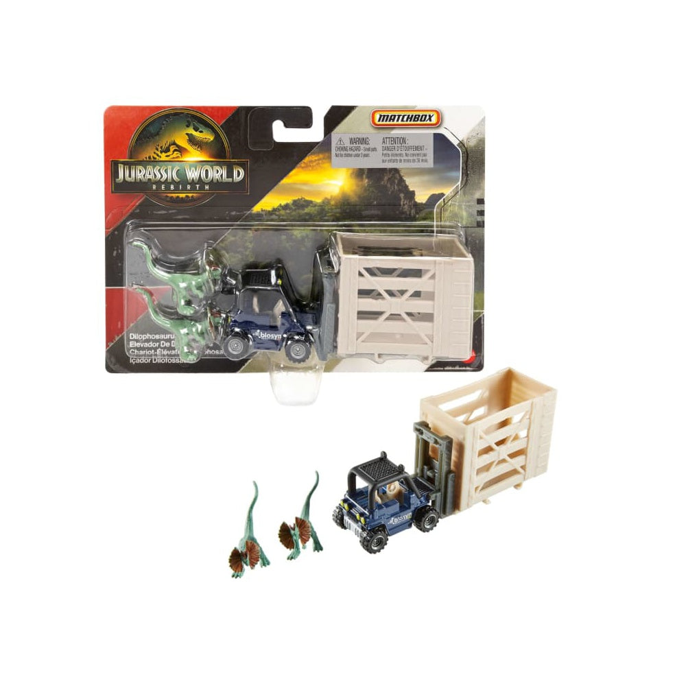 Matchbox -  Jurassic World Dino Transporters Assortment (8)