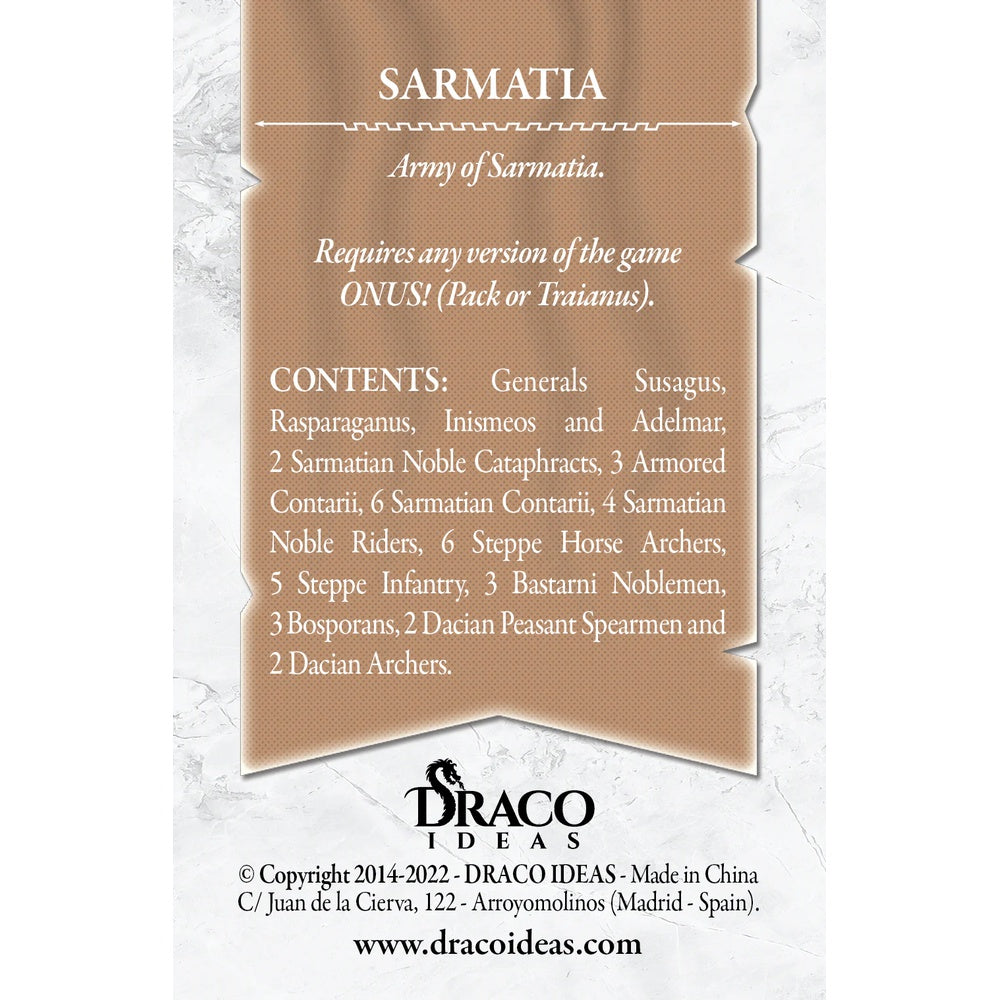 Onus! Army XII: Sarmatia