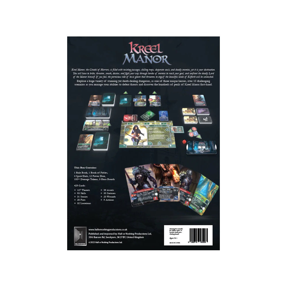 Kreel Manor: The Dungeon Crawl Card Game