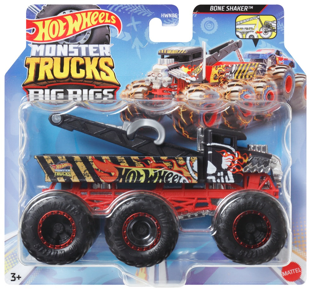 Hot Wheels - Monster Trucks - Big Rigs Assortment (4)