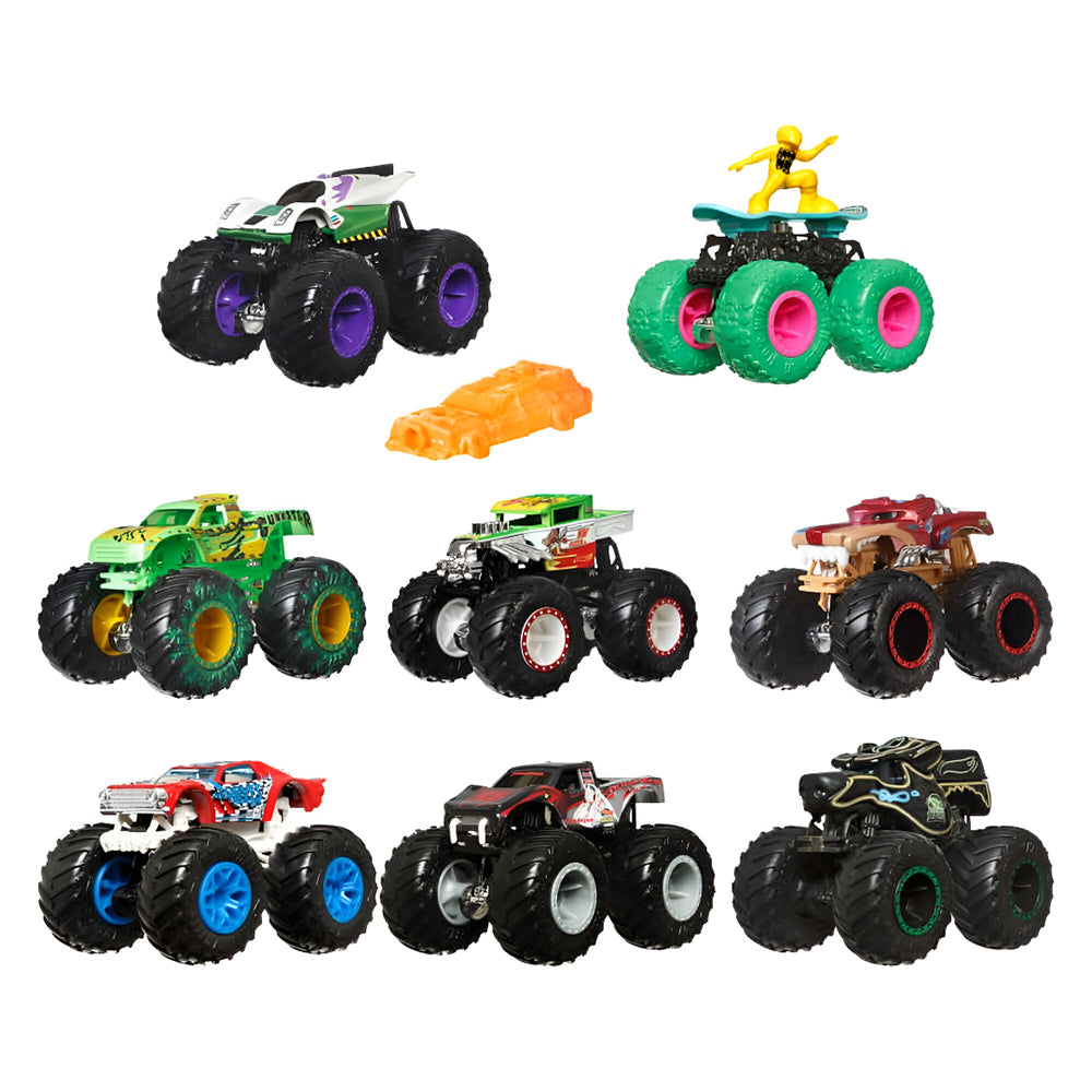 Hot Wheels - Monster Trucks - 1:64 Die-Cast Singles Assortment (8)