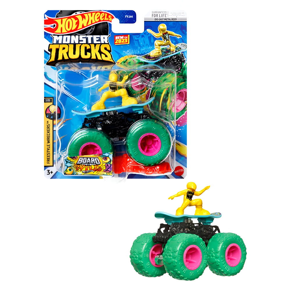 Hot Wheels - Monster Trucks - 1:64 Die-Cast Singles Assortment (8)