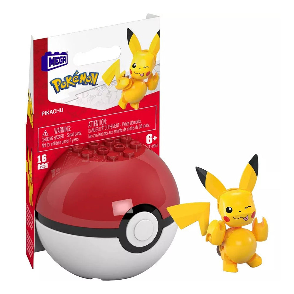 Mega Blocks - Pokemon - Evergreen Poké Ball Coll Assortment (12)