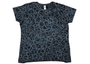 CHX 86034 Ladies Fit Chessex T-Shirt - Black - L
