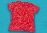 CHX 86044 Ladies Fit Chessex T-Shirt - Red - L