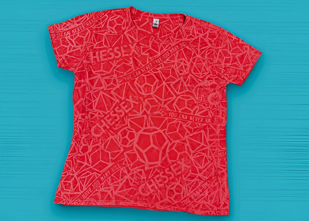 CHX 86045 Ladies Fit Chessex T-Shirt - Red - XL