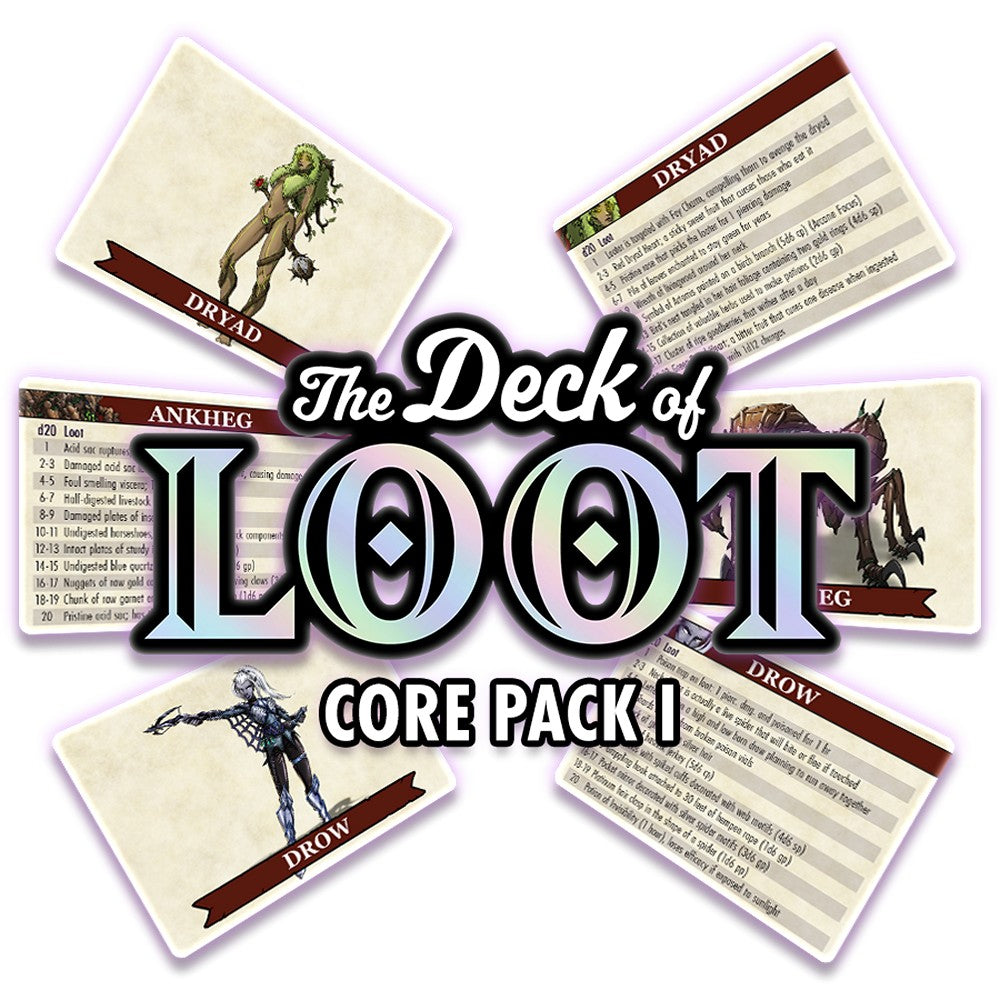 The Deck of Loot: Core Pack 1 - CR 0-6