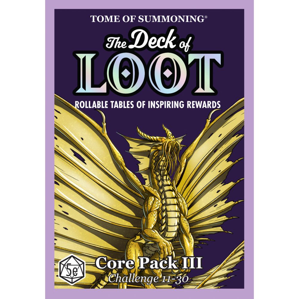 The Deck of Loot: Core Pack 3 - CR 11-30