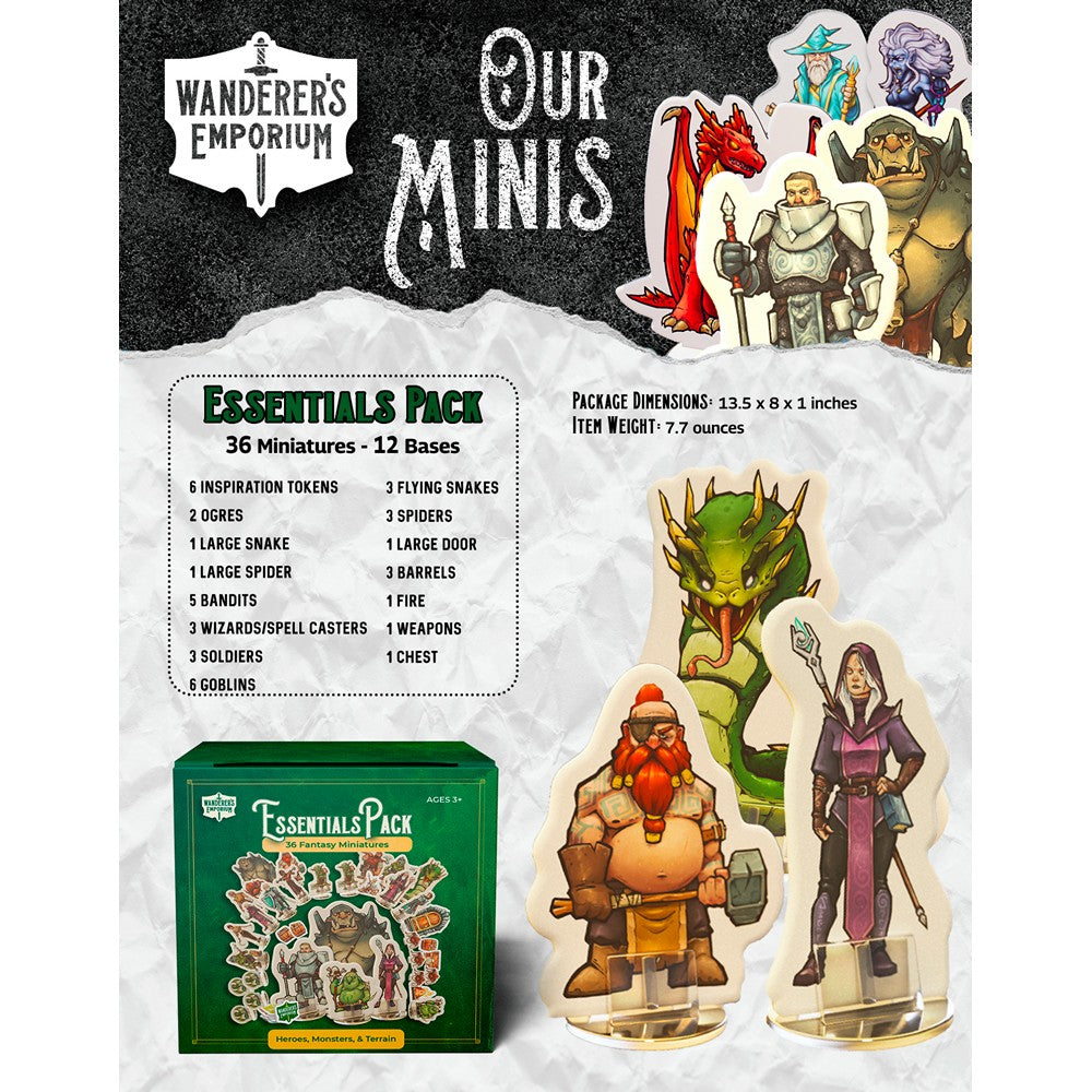 Wanderer's Emporium Minis: Essentials Pack