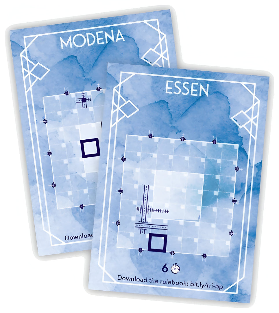 Railroad Ink Challenge - Promo Modena Essen Blueprint Card