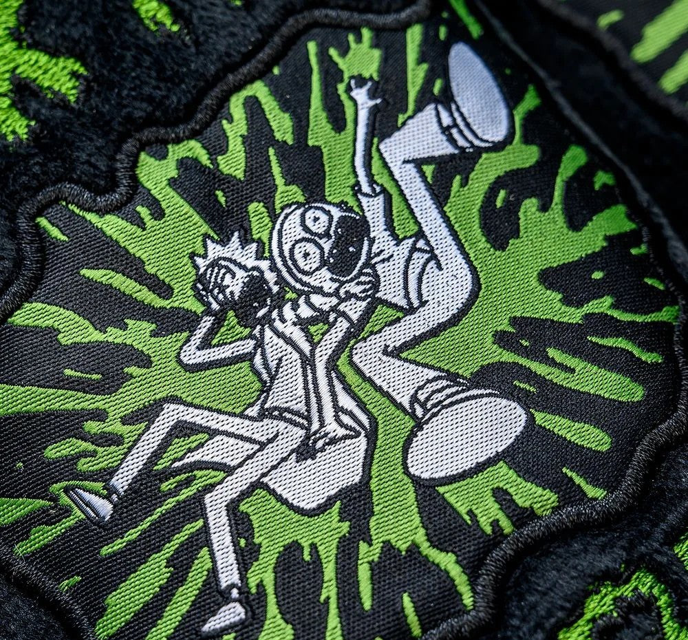 Rick and Morty: Splat Mens Mule Slippers UK 8-10