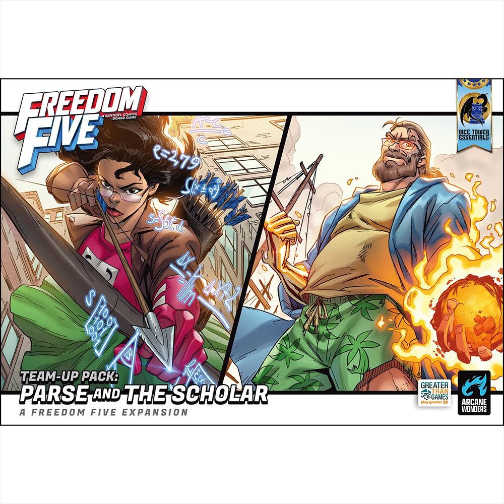 Freedom Five Team-Up Pack - Parse and The Scholar – Loot Hoarder