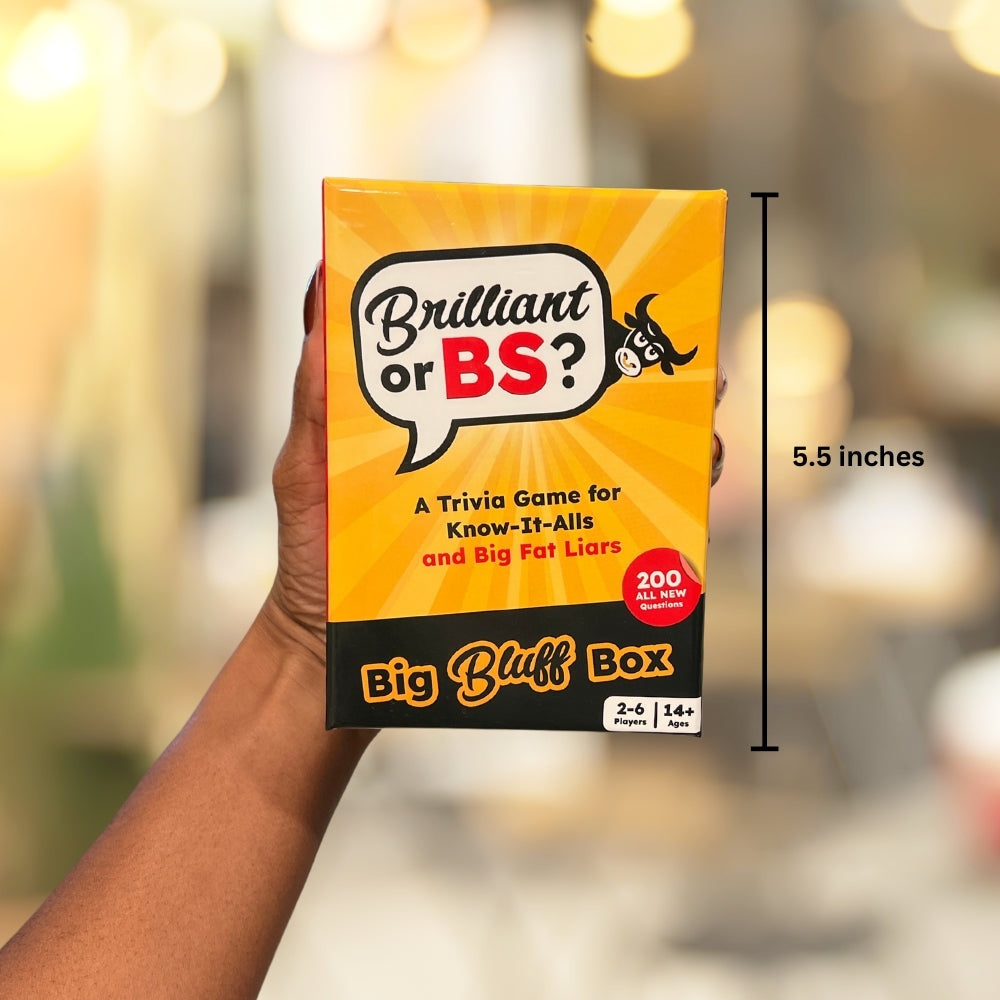 Brilliant or BS Big Bluff Box
