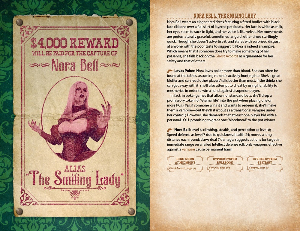 Cypher System Wanted Hexed Or Alive