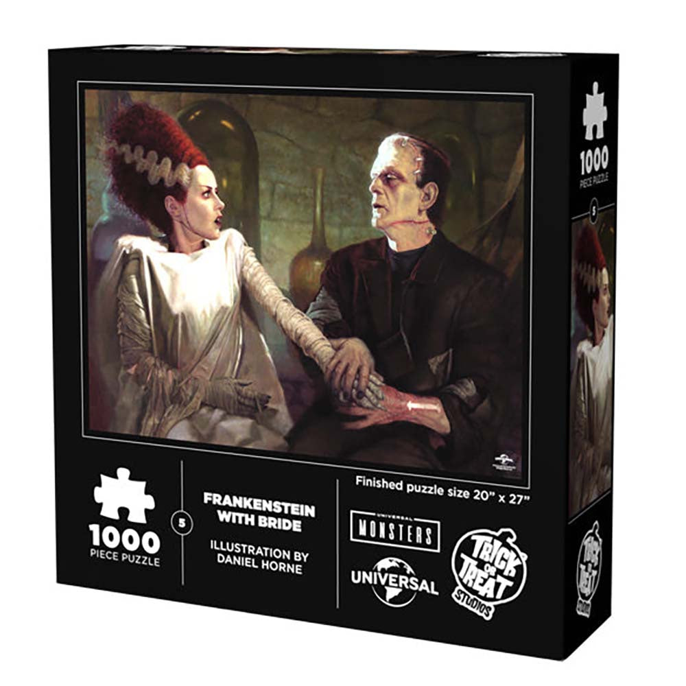 Frankenstein With Bride 1000 Pc Puzzle