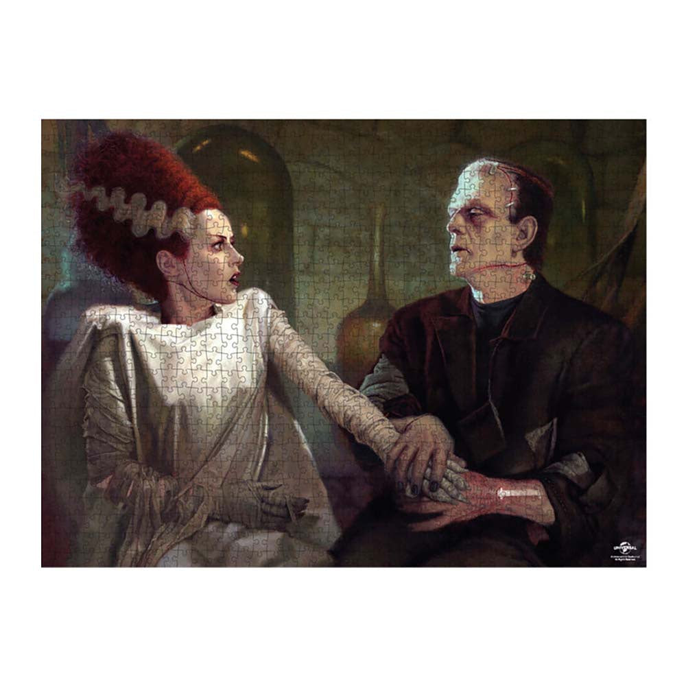 Frankenstein With Bride 1000 Pc Puzzle