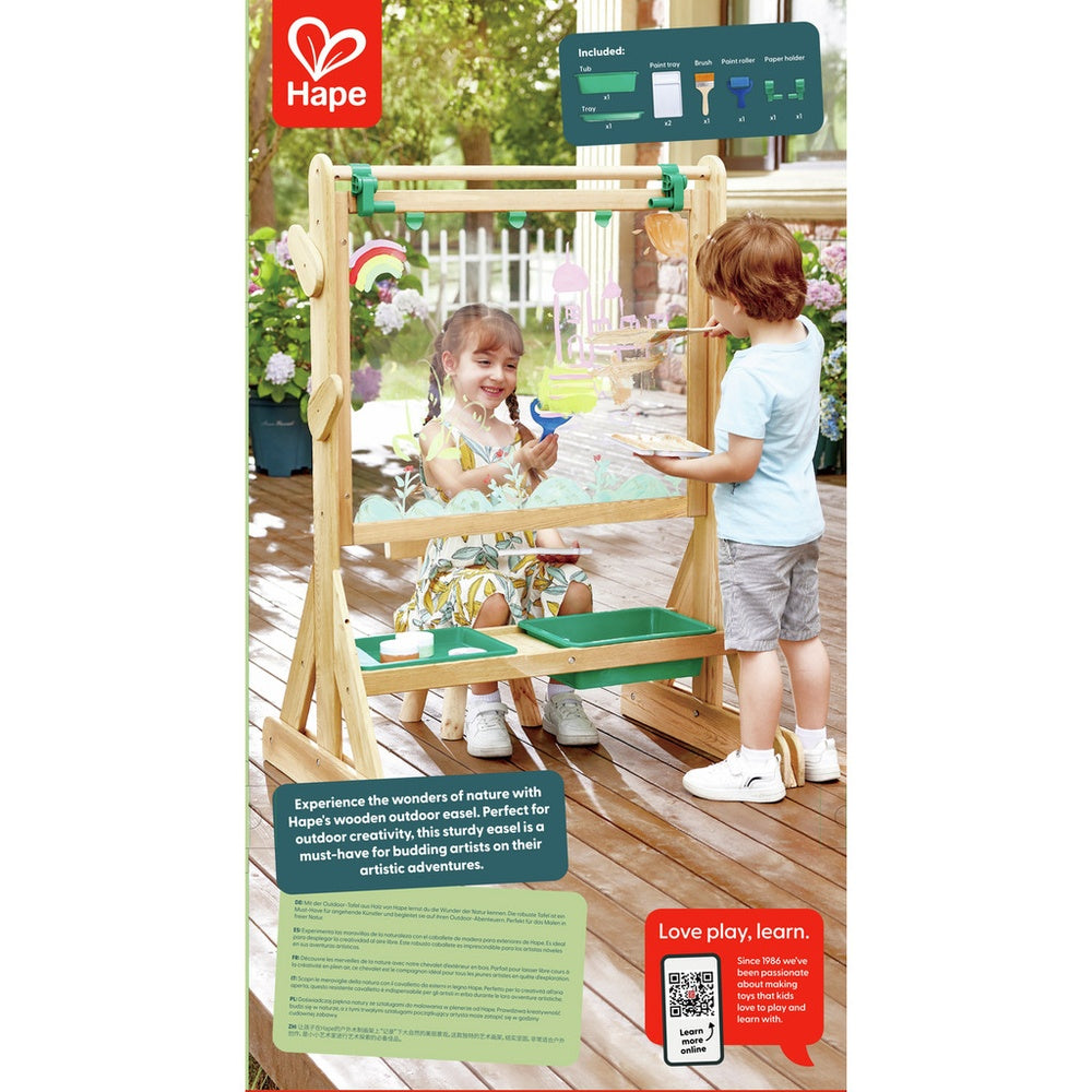 Hape - Arts & Crafts: Outdoor Art Easel