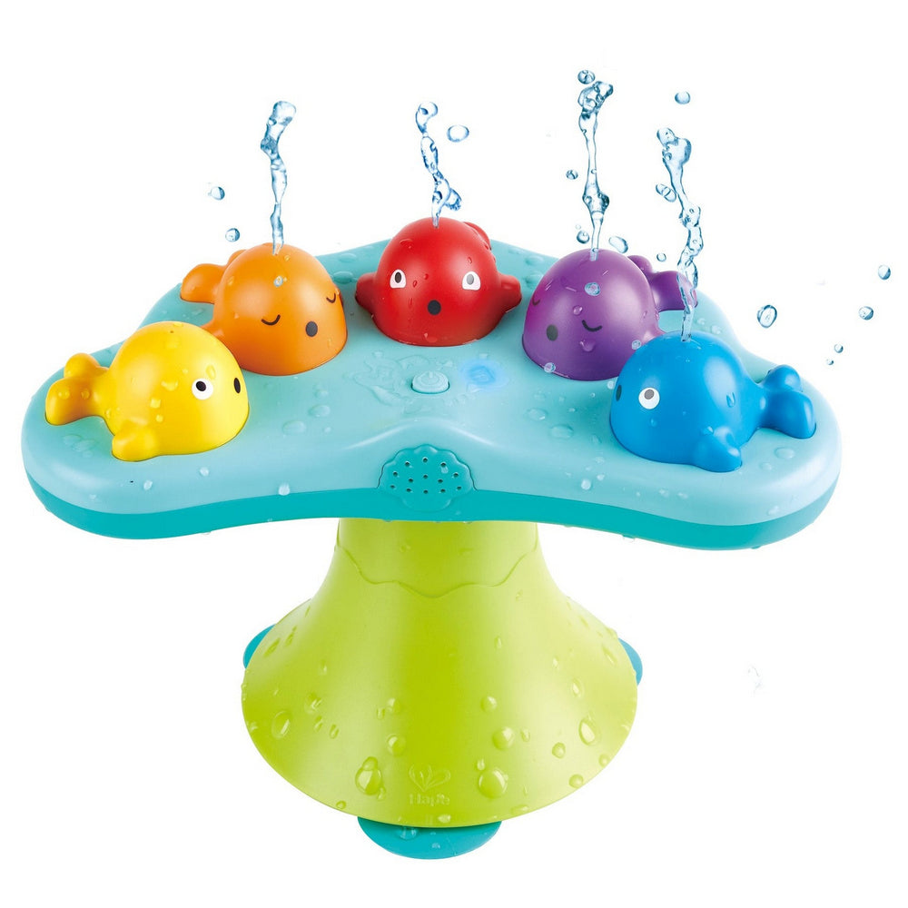 Hape - Bath Toys: Musical Whale Fountain