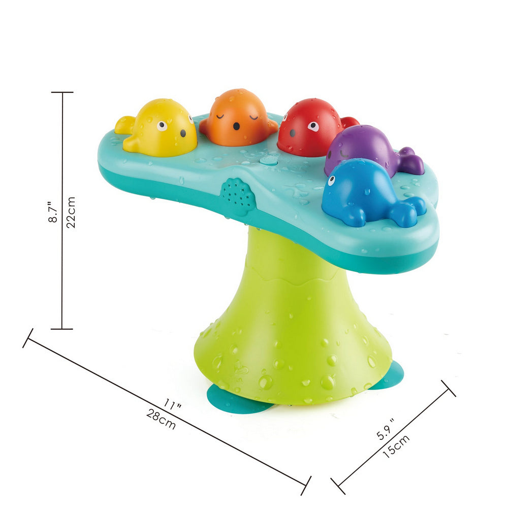 Hape - Bath Toys: Musical Whale Fountain